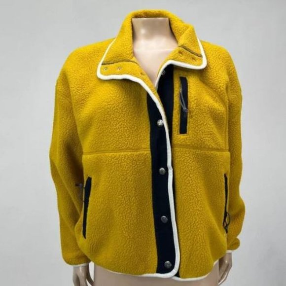 The North Face Cragmont Fleece Jacket - Arrowwood Yellow/Aviator Navy NWT - Picture 8 of 8